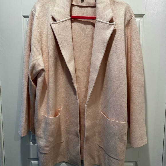 JCrew Sweater Blazer in a beautiful light pink! - Picture 2 of 5